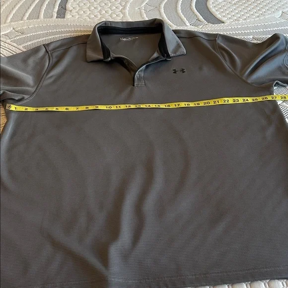 Under Armour Dark Gray Polo Shirt 4XL - Picture 9 of 9
